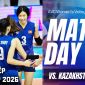 Xem trực tiếp bóng chuyền nữ Việt Nam vs Kazakhstan ở đâu, kênh nào? Link phát sóng AVC Cup 2026