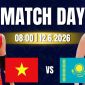 TRỰC TIẾP bóng chuyền nữ Việt Nam vs Kazakhstan hôm nay 12/6 - Link xem trực tiếp bóng chuyền AVC Cup 2026 mới nhất
