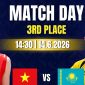 Link xem TRỰC TIẾP bóng chuyền AVC Cup 2026 hôm nay ngày 14/6: Tuyển bóng chuyền nữ Việt Nam 'trả nợ' Kazakhstan