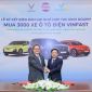 Taxi Quê Lụa tăng tốc chuyển đổi xanh, mua thêm 2.000 ô tô điện VinFast thông qua Green SM