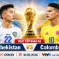 Kết quả bóng đá, tỷ số Uzbekistan vs Colombia - World Cup 2026: Mưa bàn thắng, châu Á nếm trái đắng