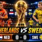 Trực tiếp bóng đá Hà Lan vs Thụy Điển, 0h ngày 21/6 - Link xem trực tiếp World Cup 2026 trên VTV3 HD