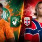 Nhận định bóng đá Bờ Biển Ngà vs Na Uy 0h00 ngày 1/7 - Dự đoán tỷ số World Cup 2026 hôm nay