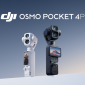 Osmo Pocket 4P mang đến khả năng làm phim chuyên nghiệp, nâng tầm dòng camera gimbal mà DJI tiên phong