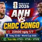VTV trực tiếp bóng đá Anh vs CHDC Congo - Link xem trực tiếp World Cup 2026 hôm nay 1/7 trên VTV3.