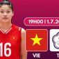 TRỰC TIẾP bóng chuyền nữ Việt Nam vs Đài Loan - Link xem bóng chuyền nữ U18 châu Á 2026
