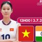 Link xem trực tiếp bóng chuyền nữ U18 Việt Nam vs U18 Ấn Độ hôm nay 3/7, giải U18 nữ châu Á 2026