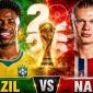 Dự đoán tỷ số kết quả Brazil vs Na Uy, 3h ngày 6/7 - Vòng 1/8 World Cup 2026: Vinicius so tài Haaland, Selecao phá dớp?