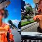 Thanh niên trượt ván ở làn ô tô, dọa đập xe và thách thức ‘biết bố mày là ai không’, công an vào cuộc