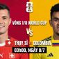Dự đoán tỷ số Thụy Sĩ vs Colombia, 3h ngày 7/7 - Nhận định bóng đá World Cup 2026