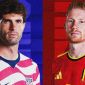 Nhận định bóng đá Mỹ vs Bỉ - World Cup 2026: Balogun tái xuất, De Bruyne ôm hận?