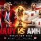 VTV trực tiếp bóng đá Na Uy vs Anh - Link xem trực tiếp World Cup 2026 hôm nay 12/7 trên VTV3