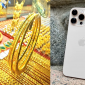 Giá vàng hôm nay trưa 13/7: Đồng loạt lao dốc xuống mức đáy trong tuần qua, giá iPhone 16 Pro Max ra sao?
