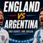 Lịch sử đối đầu Anh vs Argentina - Nhận định bóng đá Bán kết World Cup 2026: Messi chinh phục Tam Sư