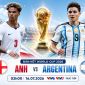Trực tiếp bóng đá Anh vs Argentina, 2h ngày 16/7 - Link xem trực tiếp World Cup 2026 trên VTV6 HD