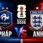 VTV trực tiếp bóng đá Pháp vs Anh - Link xem trực tiếp World Cup 2026 hôm nay 19/7 trên VTV3