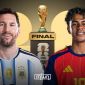 Link xem trực tiếp chung kết World Cup 2026: Tây Ban Nha vs Argentina trên iPhone, Android, laptop mượt, nhanh
