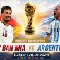 VTV trực tiếp bóng đá Tây Ban Nha vs Argentina - Link xem trực tiếp World Cup 2026 hôm nay 20/7 trên VTV3
