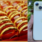 Giá vàng hôm nay chiều 22/7 biến động khó lường, vàng SJC quay đầu giảm, iPhone 15 tăng bất ngờ