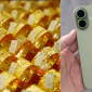 Giá vàng hôm nay trưa 23/7 giảm sốc 8 triệu đồng sau 1 đêm, chênh lệch mua bán nới rộng giá iPhone 17 có rẻ?