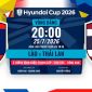 Trực tiếp bóng đá Lào vs Thái Lan, 20h ngày 25/7 - Link xem trực tiếp AFF Cup 2026 trên VTV6 FULL HD
