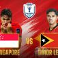 Link xem TRỰC TIẾP bóng đá Singapore đấu Timor Lester hôm nay 27/7 - VTV6 trực tiếp AFF Cup 2026