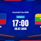 VTV6, VTV5 TRỰC TIẾP bóng đá Philippines vs Myanmar hôm nay 28/7 - Link xem trực tiếp AFF Cup 2026 mới nhất