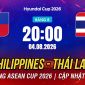 Kết quả bóng đá Philippines vs Thái Lan - Cập nhật link xem trực tiếp AFF Cup 2026 mới nhất