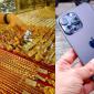 Giá vàng hôm nay chiều 4/8: Vàng SJC, Vàng 9999 đồng loạt bật tăng cuối ngày, giá iPhone 14 Pro Max rẻ bèo
