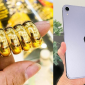 Giá vàng hôm nay trưa 7/8: Vàng SJC, vàng 9999 giảm nửa triệu vẫn cao hơn thế giới, iPad mini 6 rẻ bèo