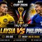 VTV trực tiếp bóng đá Malaysia vs Philippines - Link xem trực tiếp AFF Cup 2026 hôm nay 8/8 trên VTV7