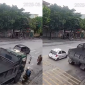 Hưng Yên: Xe tải vượt ẩu chèn người phụ nữ tử vong tại chỗ, camera ghi lại diễn biến vụ việc