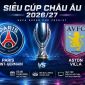 Dự đoán kết quả, tỷ số PSG vs Aston Villa - Siêu máy tính nhận định bóng đá hôm nay 12/8