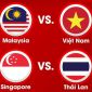 VTV trực tiếp Bán kết AFF Cup 2026 - Lịch trực tiếp Việt Nam vs Malaysia; Thái Lan vs Singapore
