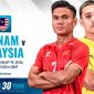 VTV6 VTVGo trực tiếp bóng đá Việt Nam vs Malaysia 20h ngày 19/8 - Link xem trực tiếp AFF Cup 2026 hôm nay