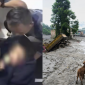 Cận cảnh pha giải cứu bé gái 6 tuổi sống sót kỳ diệu dưới đống đất đá 3 ngày sau lũ quét ở Nepal