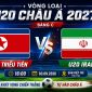 TV360 trực tiếp bóng đá U20 Triều Tiên vs U20 Iran - Link xem trực tiếp Vòng loại U20 châu Á 2027