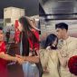 Cầu thủ áo số 19 U20 Việt Nam trong clip với bạn gái là ai?