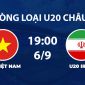 VTV6, VTV3 TRỰC TIẾP bóng đá U20 Việt Nam vs U20 Iran hôm nay 6/9 - Link xem trực tiếp VL U20 châu Á 2027 mới nhất