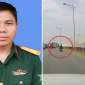 Camera ghi lại khoảnh khắc thiếu tá Trần Văn Tùng lao xuống sông cứu người, đã rõ lý do nam thanh niên nghĩ quẩn
