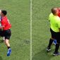 Cầu thủ U19 chơi xấu đối thủ, lao vào ‘cà khịa’ đòi ăn thua với trọng tài khi bị thẻ đỏ