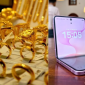 Giá vàng hôm nay trưa 22/9 giảm từ 1-1,5 triệu đồng, thế giới giảm nhẹ, Samsung Z Flip 8 giá có rẻ?