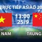 VTV6, VTV7 TRỰC TIẾP bóng đá ASIAD 2026 hôm nay 25/9 - Link xem tuyển Việt Nam vs Trung Quốc