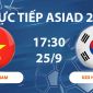 VTV6, VTV7 TRỰC TIẾP bóng đá ASIAD 2026 hôm nay 25/9 - Link xem trực tiếp U23 Việt Nam đấu Hàn Quốc