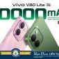 vivo V80 Lite 5G chính thức ra mắt: Mang điện thoại pin 10.000mAh đạt KỶ LỤC GUINNESS THẾ GIỚI™ đến với người dùng Việt