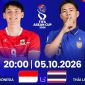 FPTPlay trực tiếp FIFA ASEAN Cup 2026 hôm nay 5/10 - Link xem trực tiếp ĐT Thái Lan vs ĐT Indonesia