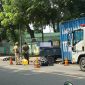 Nghe thấy tiếng động mạnh, người dân bàng hoàng phát hiện 2 cha con thương vong sau va chạm với xe ba gác