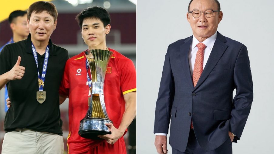 HLV Park Hang-seo 'nhận tội' với U22 Việt Nam, tiết lộ về món quà tặng HLV Kim Sang-sik