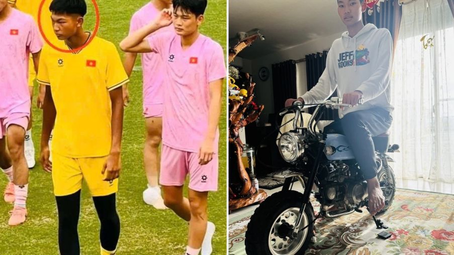 Cầu thủ có tên đặc biệt nhất U19 Việt Nam, ngôi sao Việt kiều sở hữu chiều cao hiếm có
