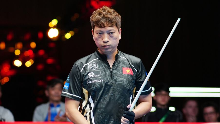 Kết quả thi đấu của Dương Quốc Hoàng ở Giải Vô địch Thế giới 8 bi 2026: Xuống chơi ở nhánh thua